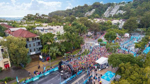 RunawayNoosa19 Aerial Shot Startline