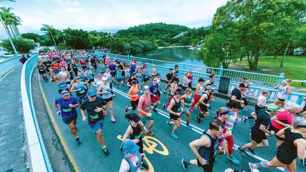 content runners bridge river 2019